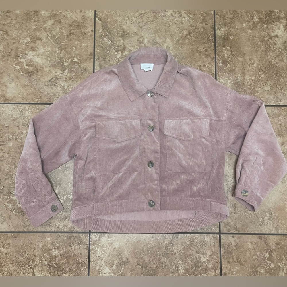 Mauve Corduroy Jacket
